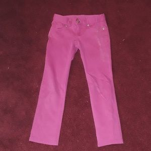 Pink jeans
